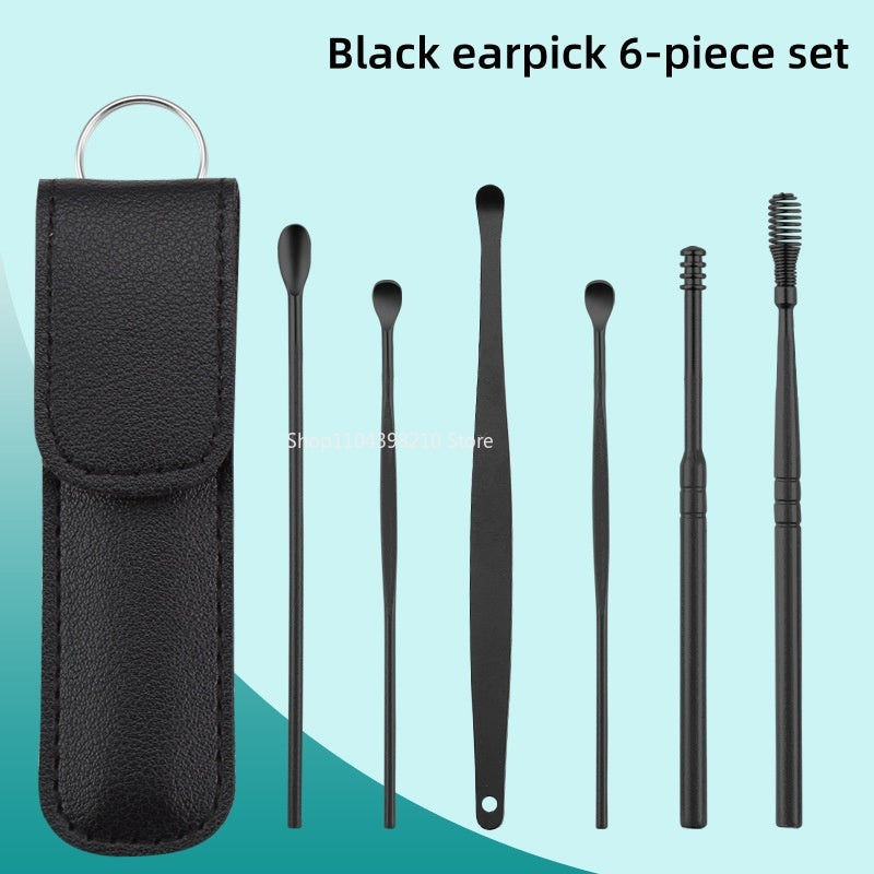 6-in-1 Ear Wax Removal Kit – ⭐Safe and Reusable Tools
