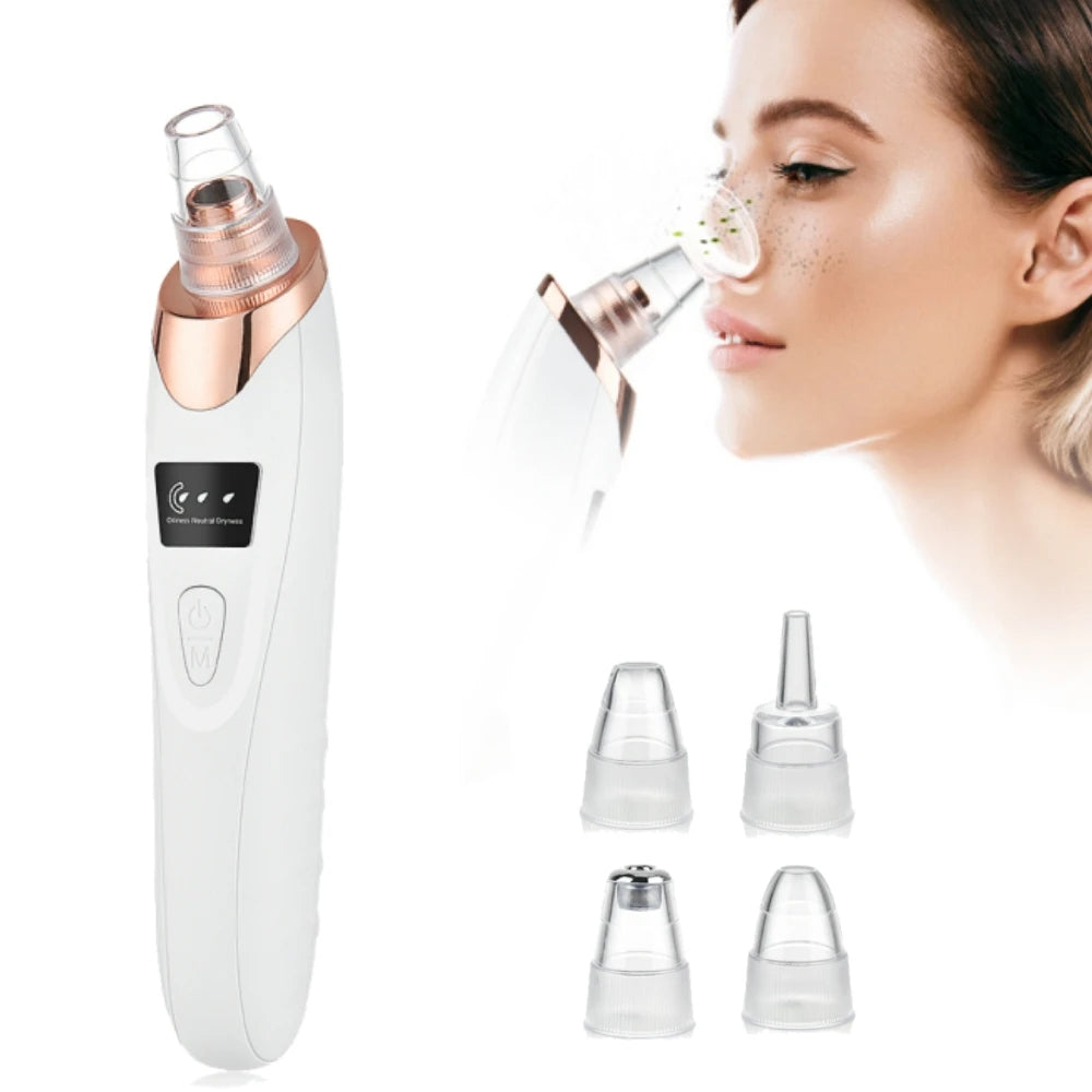 5-in-1 LED Blackhead Suction Device for Deep Pore Cleansing