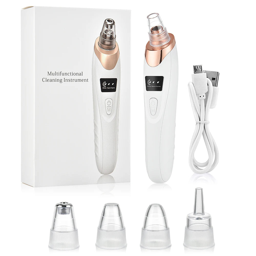 5-in-1 LED Blackhead Suction Device for Deep Pore Cleansing