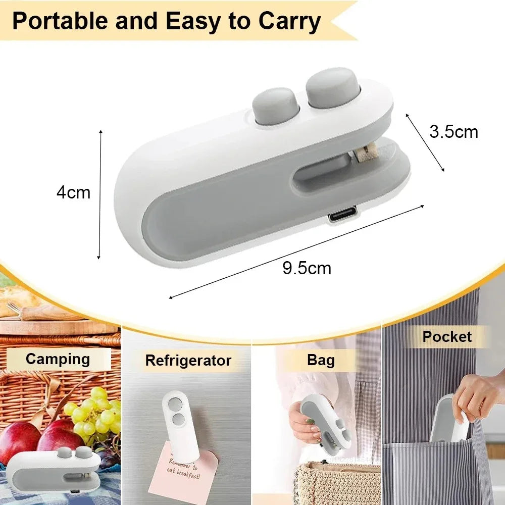 Mini Vacuum Sealer – Food Storage & Freshness Saver